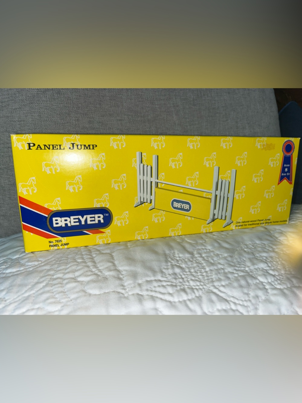 Breyer Yellow Panel Jump Box